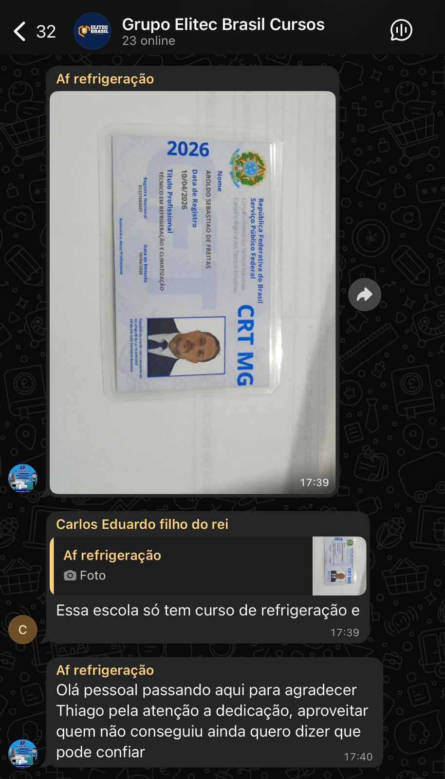 Depoimento de Af Refrigeração (Aroldo)