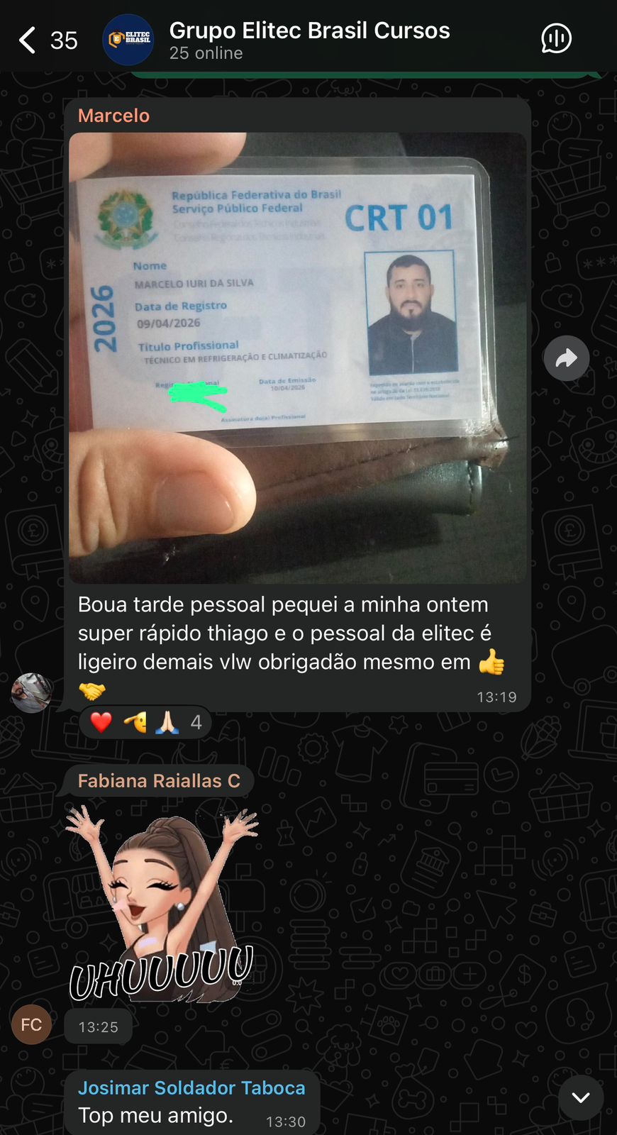 Depoimento de Marcelo Iuri da Silva